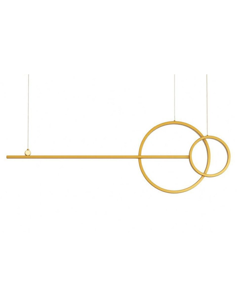 MOOSEE lampa wisząca RAGE złota (MSE1501100555)