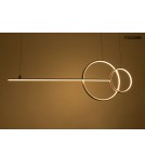 MOOSEE lampa wisząca RAGE złota (MSE1501100555)