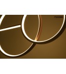 MOOSEE lampa wisząca RAGE złota (MSE1501100555)