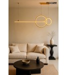 MOOSEE lampa wisząca RAGE złota (MSE1501100555)