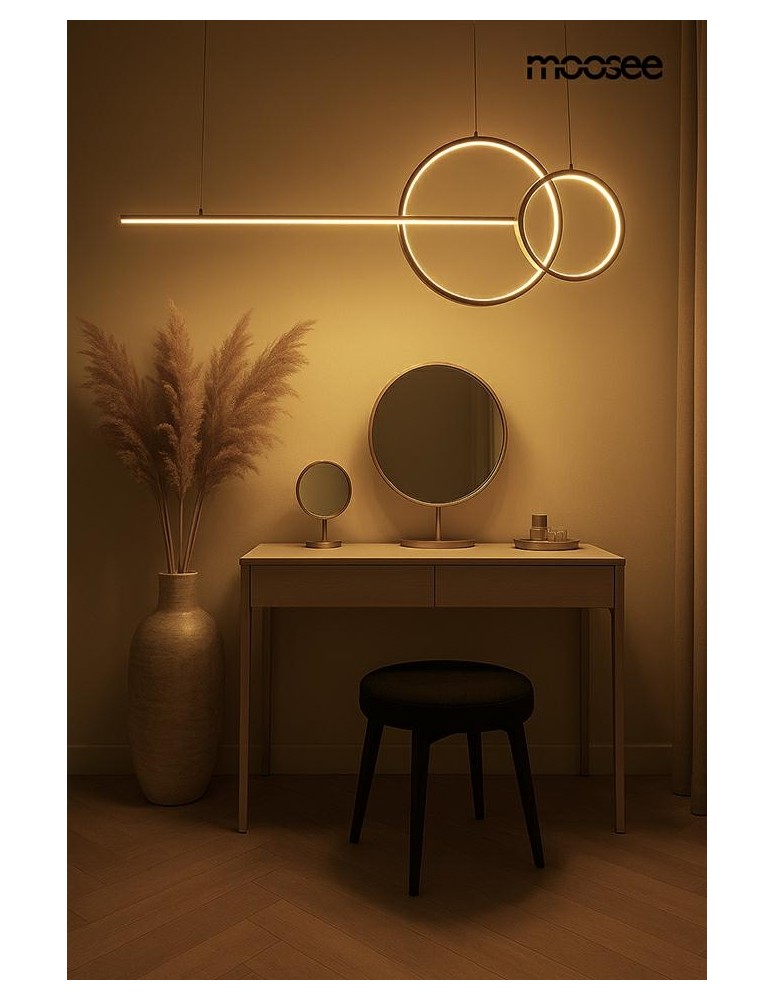 MOOSEE lampa wisząca RAGE złota (MSE1501100555)