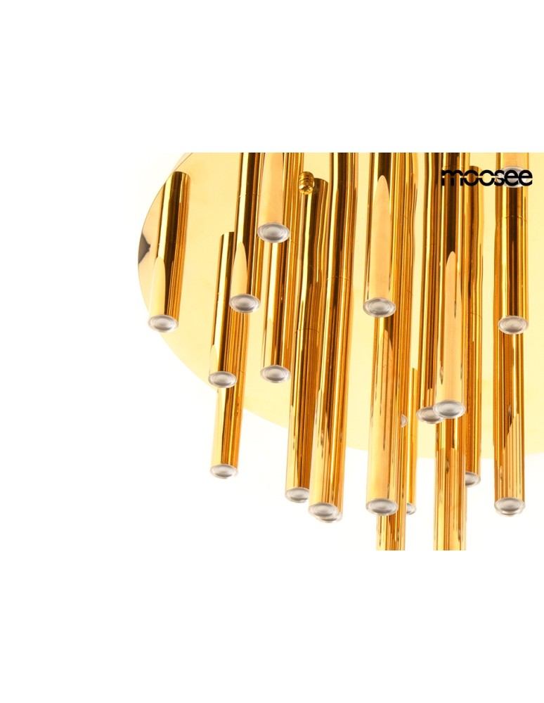 MOOSEE lampa sufitowa / plafon ORGANO 60  złota (MSE1501100595)