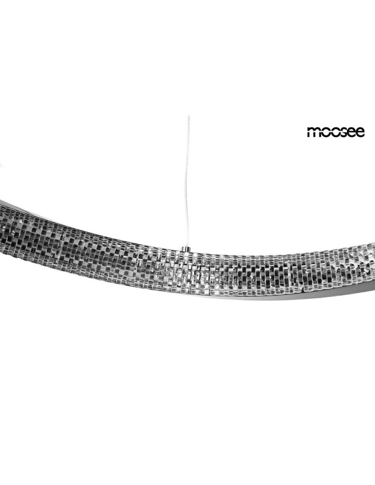 MOOSEE lampa wisząca ANILLO 80 czarny     chrom (MSE1501100598)