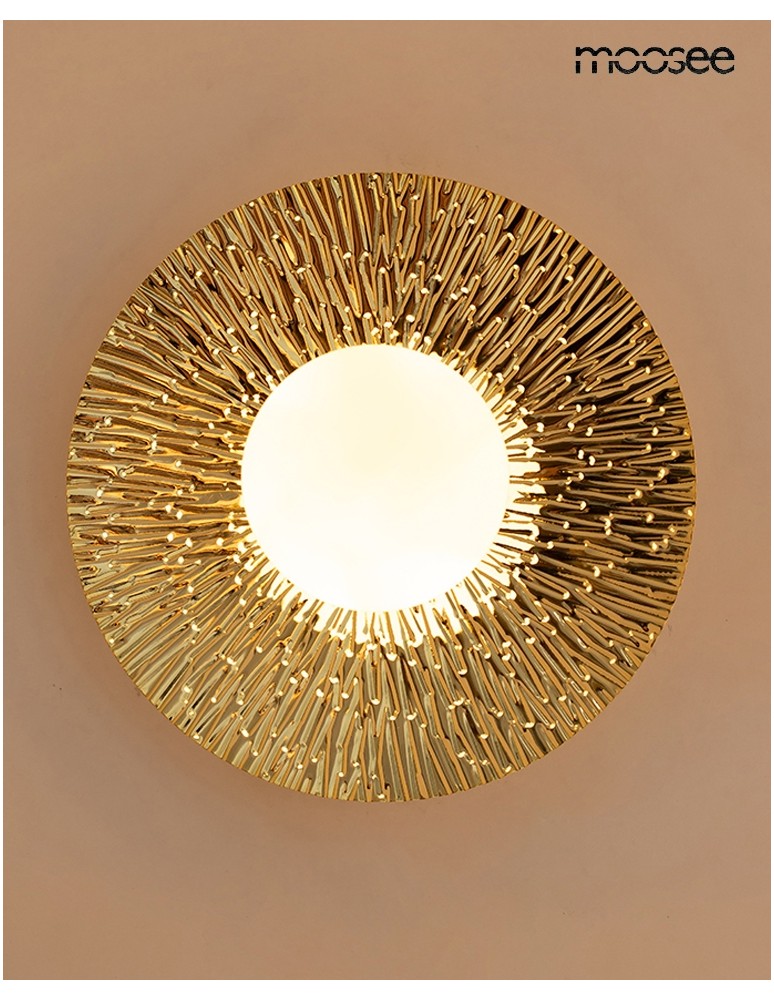 MOOSEE lampa ścienna SOUL 30 złota (MSE1501100574)