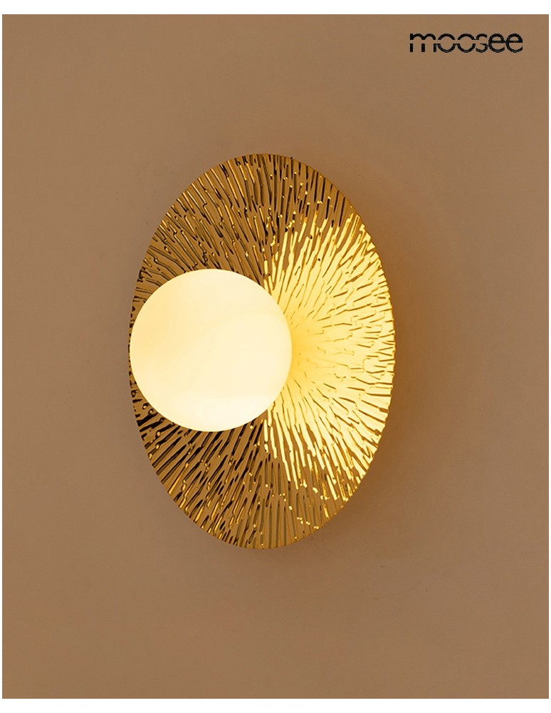 MOOSEE lampa ścienna SOUL 30 złota (MSE1501100574)