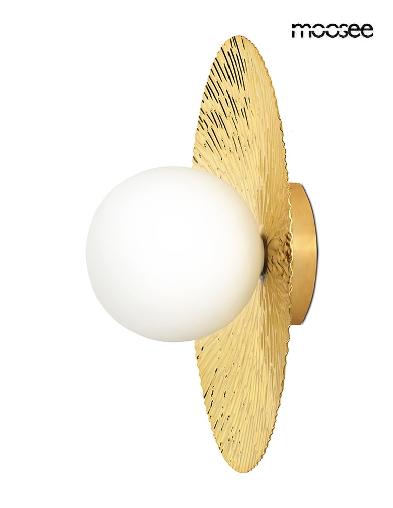 MOOSEE lampa ścienna SOUL 30 złota (MSE1501100574)