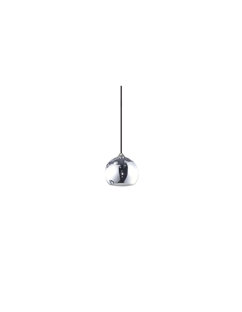 Single pendant lamps - Azzardo GULIA 1 CHROM 1xGU10 Pendant Chrome AZ0641 - product kolory-swiatla.pl 1