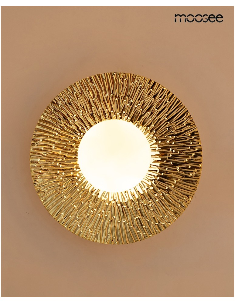 MOOSEE lampa ścienna SOUL 20 złota (MSE1501100575)