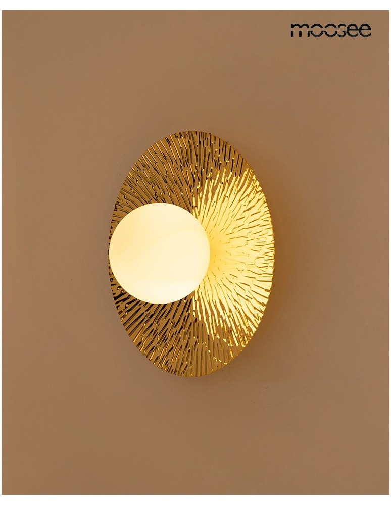 MOOSEE lampa ścienna SOUL 20 złota (MSE1501100575)