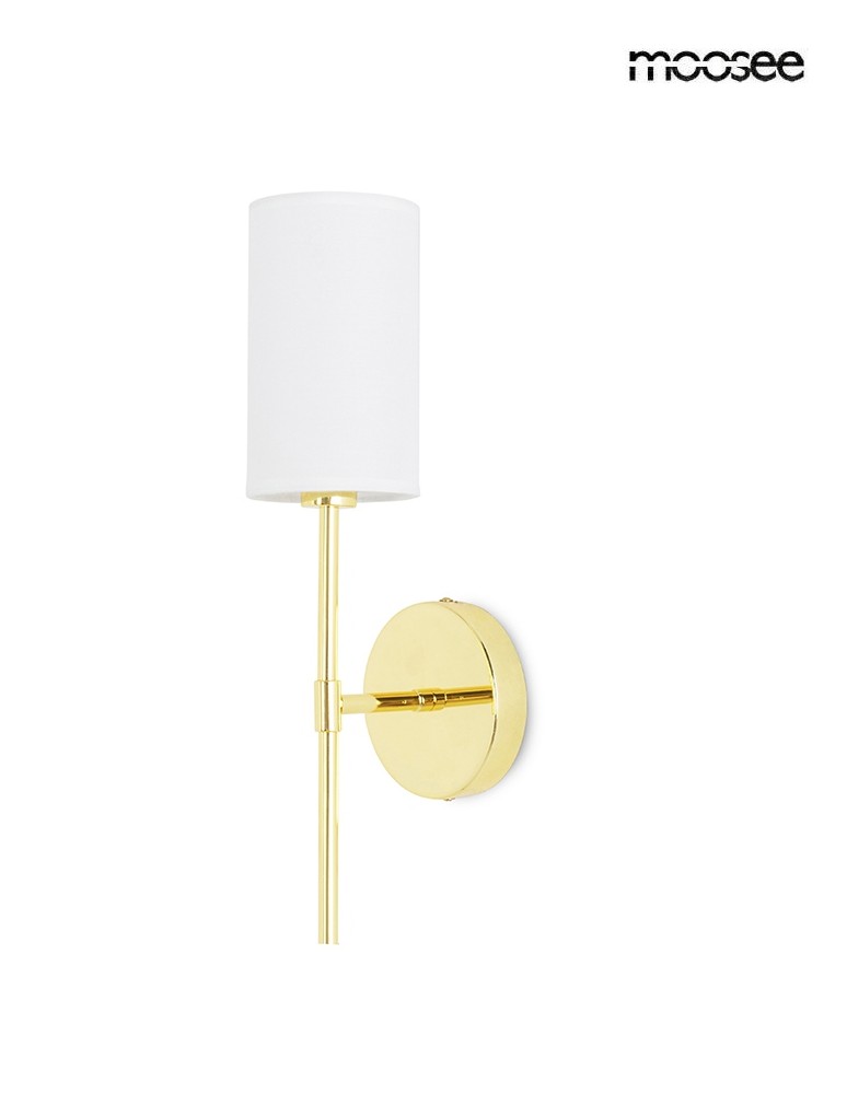 MOOSEE lampa ścienna IMPERIO złota (MSE1501100572)