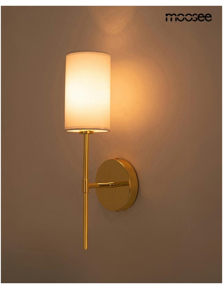 MOOSEE lampa ścienna IMPERIO złota (MSE1501100572)