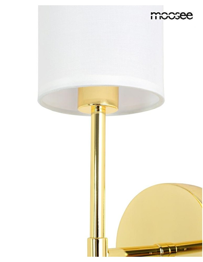 MOOSEE lampa ścienna IMPERIO złota (MSE1501100572)