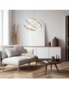 View Light Prestige Lampa wisząca Kandor złota LED CCT LP-1425/1P GD
