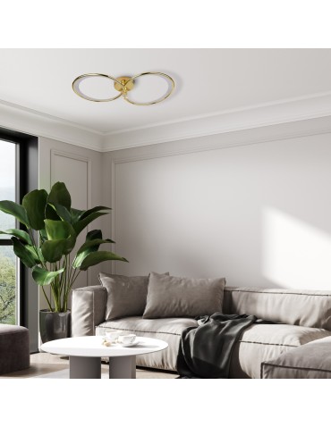 Light Prestige Azina 2 Plafon złota LED LP-4852/2C GD - product 2