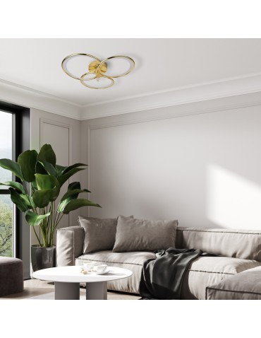 Light Prestige Azina 3 Plafon złota LED LP-4852/3C GD - product 2