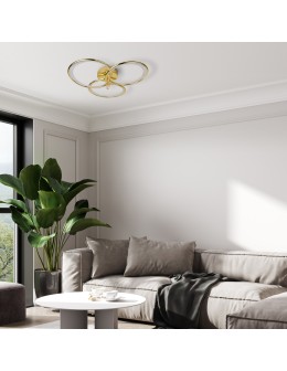 Light Prestige Azina 3 Plafon złota LED LP-4852/3C GD - product 2