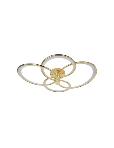 Light Prestige Azina 4 Plafon złota LED LP-4852/4C GD