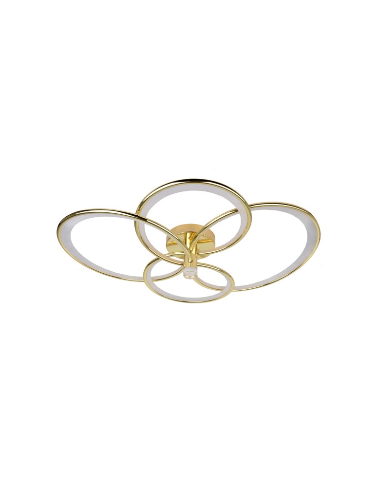 Light Prestige Azina 4 Plafon złota LED LP-4852/4C GD
