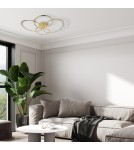 Light Prestige Azina 4 Plafon złota LED LP-4852/4C GD
