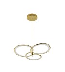 Light Prestige Azina 3 Wisząca złota LED LP-4852/3P GD