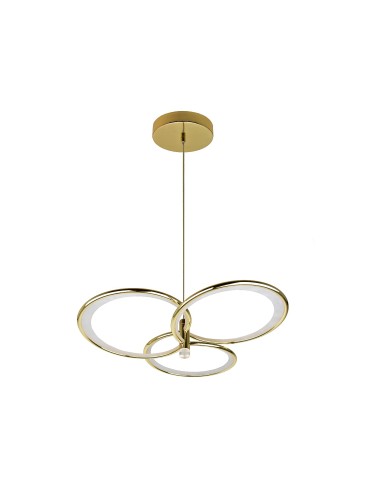 Light Prestige Azina 3 Wisząca złota LED LP-4852/3P GD