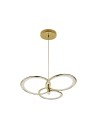 View Light Prestige Azina 3 Wisząca złota LED LP-4852/3P GD