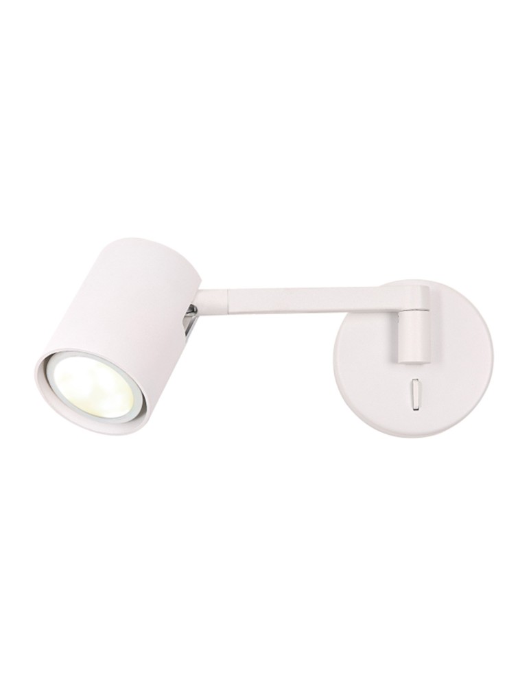 Light Prestige Kinkiet z wysięgnikiem Snow NEW biały 1xGU10 LP-731N/1WL WH Light Prestige Kinkiet z wysięgnikiem Snow NEW biały 1xGU10 LP-731N/1WL WH