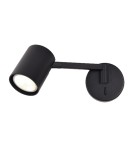 Light Prestige Kinkiet z wysięgnikiem Snow NEW czarny 1xGU10 LP-731N/1WL BK