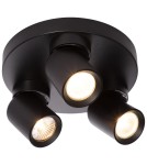 Light Prestige Plafon Pointa czarny 3xGU10 LP-6398/3C Round BK