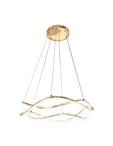 Light Prestige Lampa wisząca Infania 32 cm złota LED CCT LP-1670/1P GD