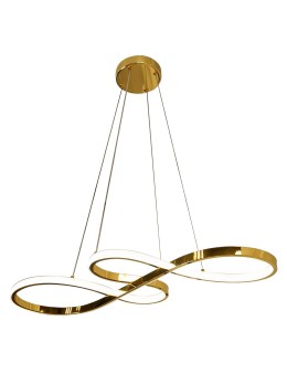 Light Prestige Lampa wisząca Twist 50 cm złota LED CCT LP-1982/1P GD