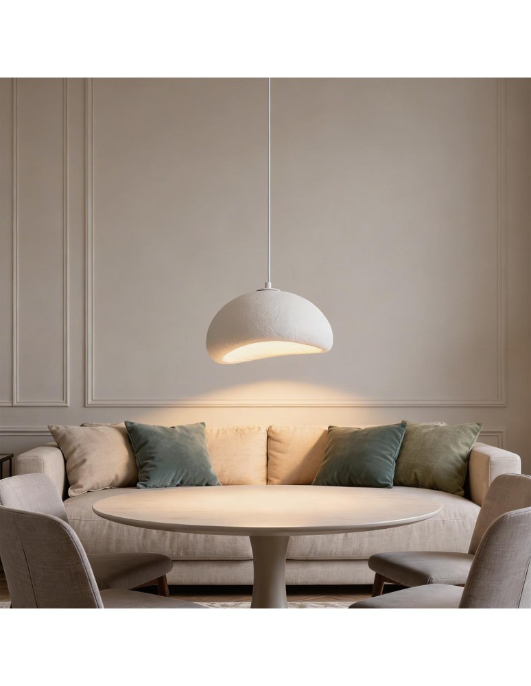Light Prestige Lampa wisząca Nube 30cm biała LP-0030/1P 30cm WH