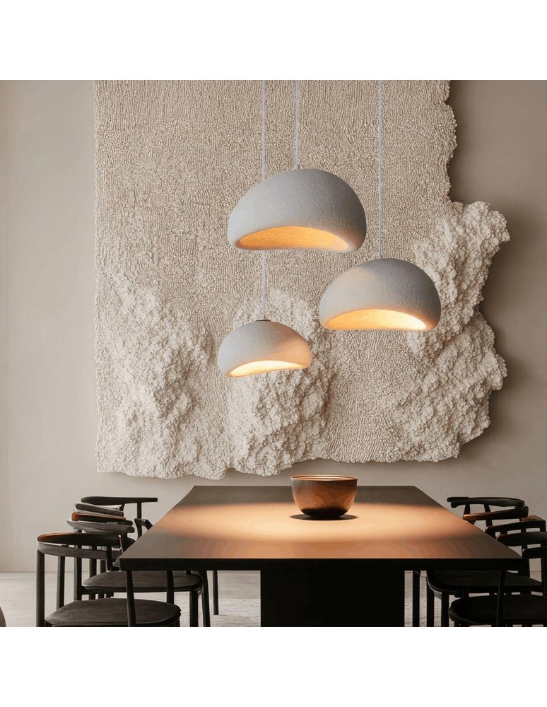 Light Prestige Lampa wisząca Nube 40cm biała LP-0030/1P 40cm WH