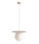 Aldex Lampa Wisząca LOOP BEIGE L 1x max 15W LED (1125G17_L)