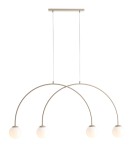 Aldex Lampa Wisząca UNA 4 BEIGE S 4 x max 10W LED (1116L17_S)