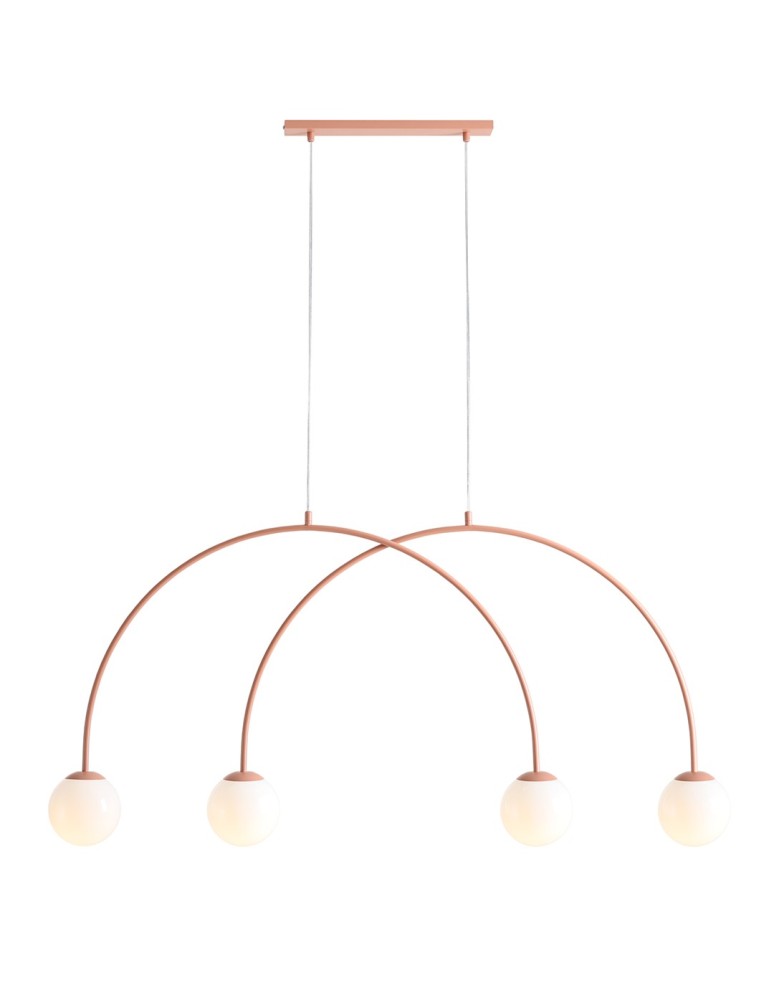 Aldex Lampa Wisząca UNA 4 CORAL S 4 x max 10W LED (1116L11_S)