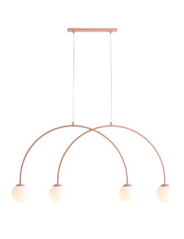Aldex Lampa Wisząca UNA 4 CORAL S 4 x max 10W LED (1116L11_S)