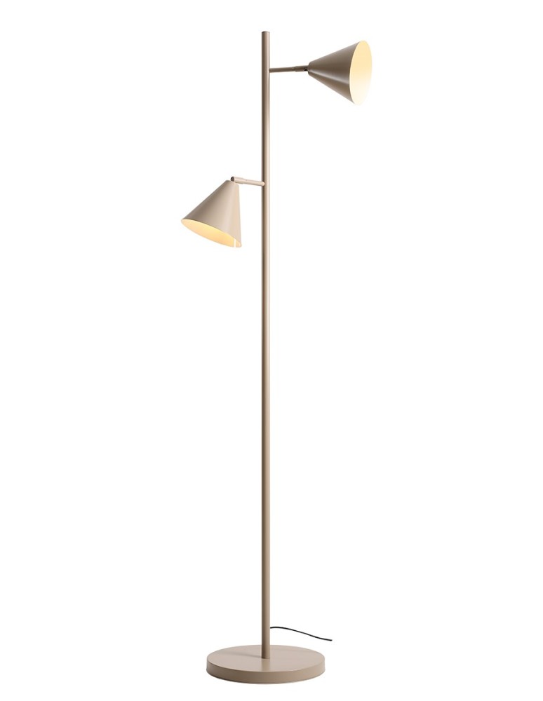 Aldex Lampa Stojąca FORM 2 BEIGE 2 x max 15W LED (1108A17_2)