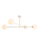 Aldex PLAFON PINNE 4 CREAM 4 x max 10W LED (1080PL_L9)