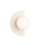 Aldex Kinkiet LOOP CREAM 1 x max 10W LED (1125C9)