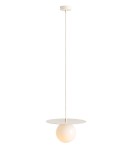 Aldex Lampa Wisząca LOOP CREAM S 1x max 10W LED (1125G9_S)