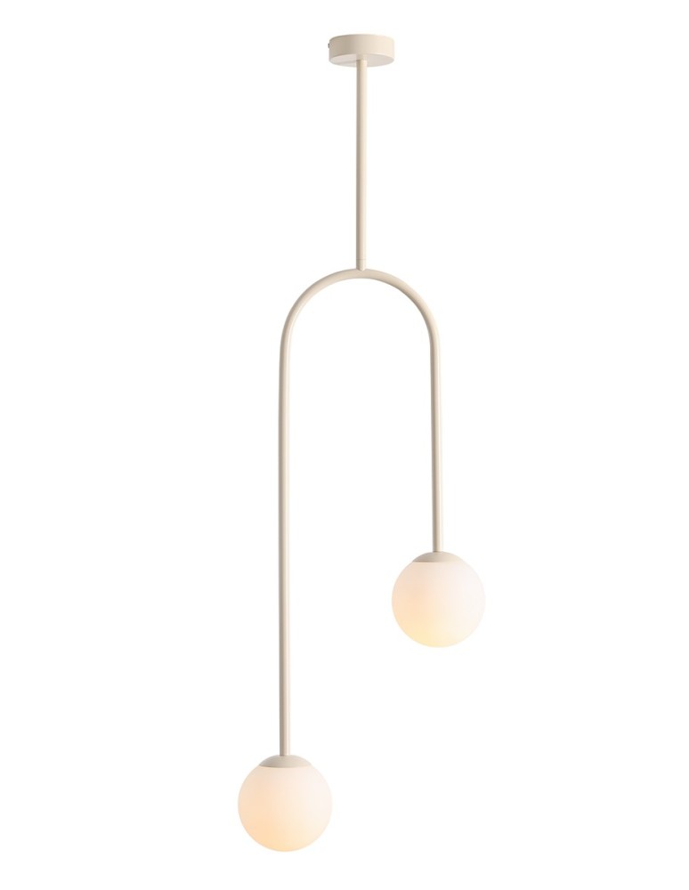 Aldex PLAFON NAVE 2 CREAM 2 x max 10W LED (1088PL_H9)