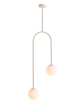 Aldex PLAFON NAVE 2 CREAM 2 x max 10W LED (1088PL_H9)
