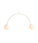 Aldex Lampa Wisząca UNA 2 CREAM 2 x max 10W LED (1116H9)