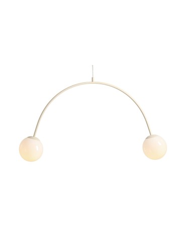 Aldex Lampa Wisząca UNA 2 CREAM 2 x max 10W LED (1116H9)