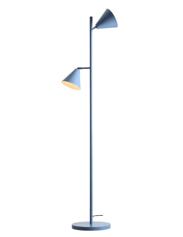 Aldex Lampa Stojąca FORM 2 DUSTY BLUE 2 x max 15W LED (1108A16_2)