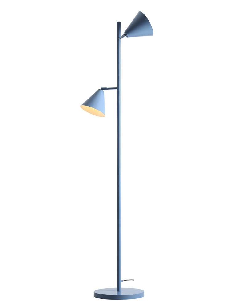 Aldex Lampa Stojąca FORM 2 DUSTY BLUE 2 x max 15W LED (1108A16_2)
