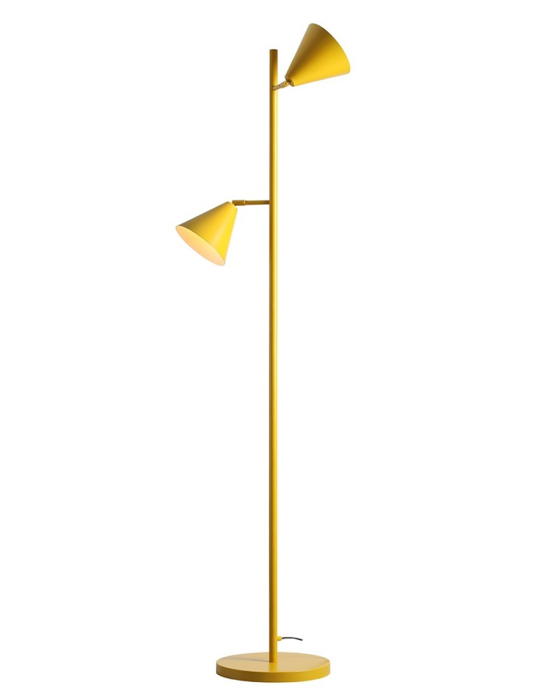 Aldex Lampa Stojąca FORM 2 MUSTARD 2 x max 15W LED (1108A14_2)