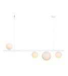 Aldex Lampa Wisząca GARDA 4 WHITE 3 x max 10W LED / 1 x max 15W LED (1099L)