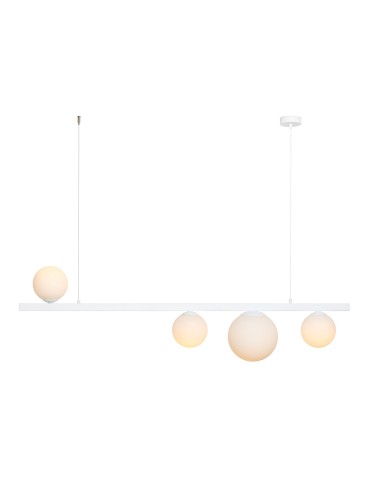 Aldex Lampa Wisząca GARDA 4 WHITE 3 x max 10W LED / 1 x max 15W LED (1099L)